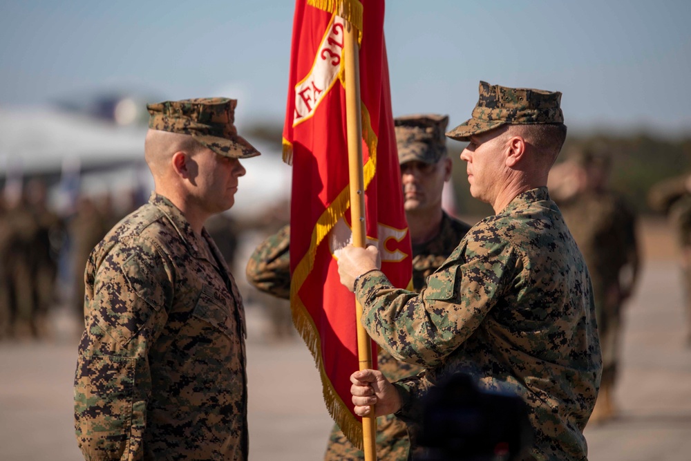 Marine Fighter Attack Squadron 312 Change of Command Ceremony