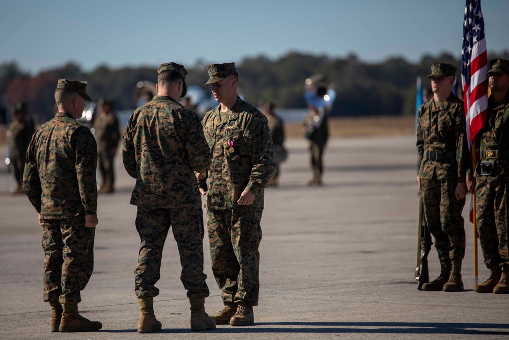 Marine Fighter Attack Squadron 312 Change of Command Ceremony