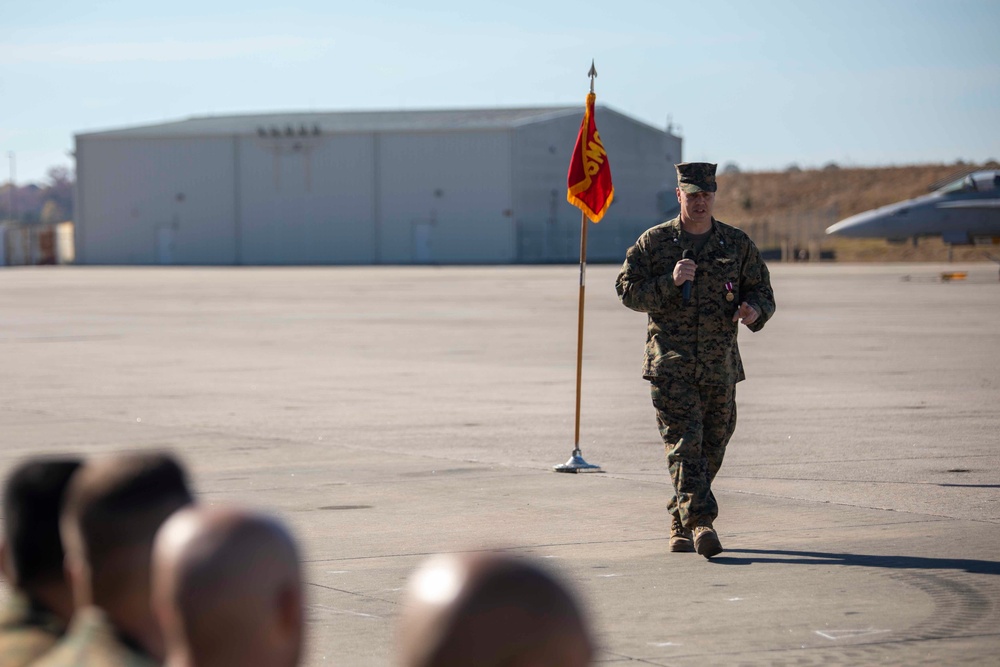 Marine Fighter Attack Squadron 312 Change of Command Ceremony