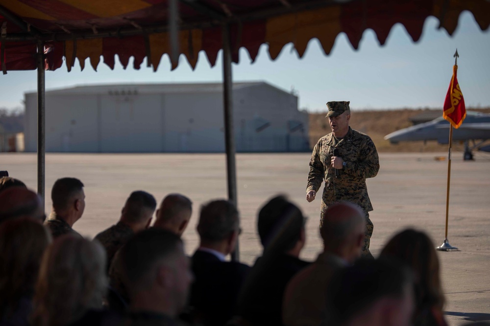 Marine Fighter Attack Squadron 312 Change of Command Ceremony