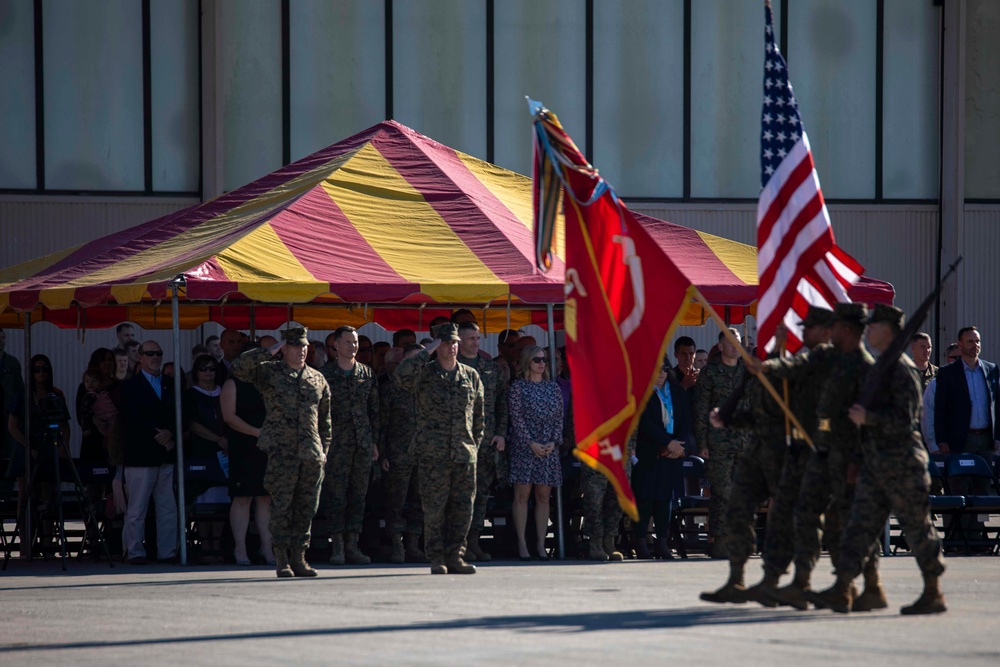 Marine Fighter Attack Squadron 312 Change of Command Ceremony