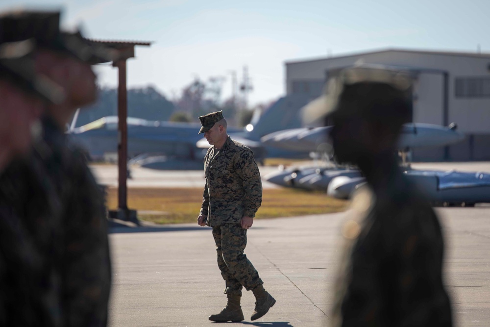 Marine Fighter Attack Squadron 312 Change of Command Ceremony