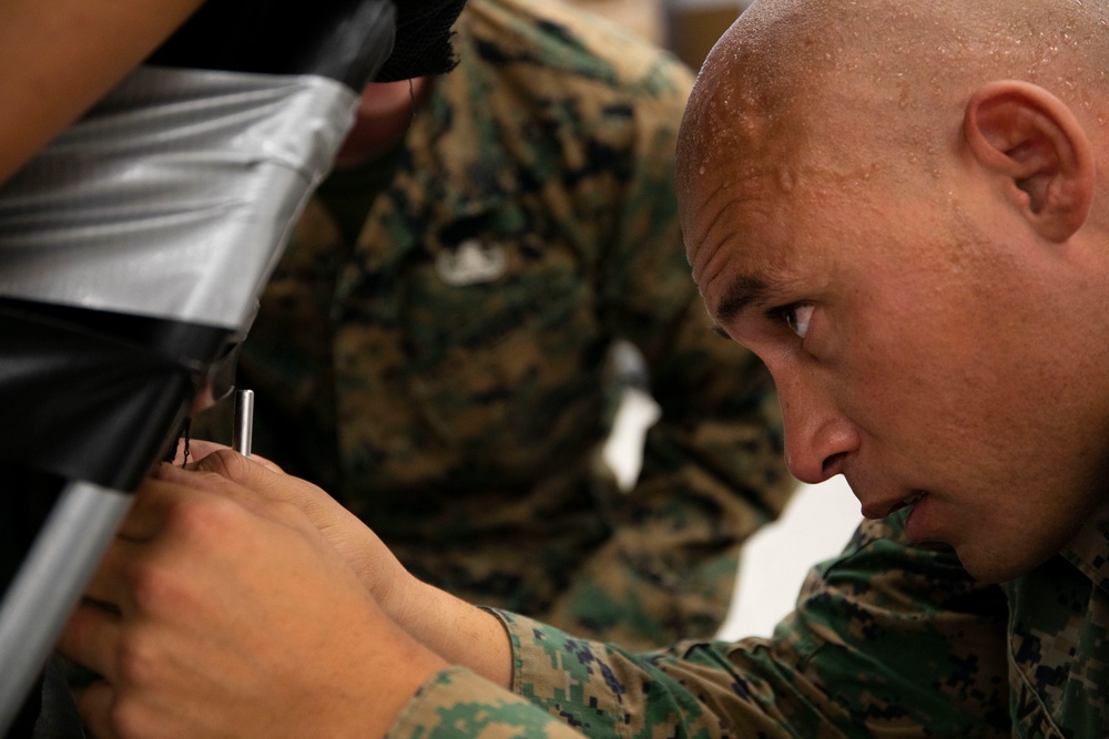 EOD trains aboard MCBH