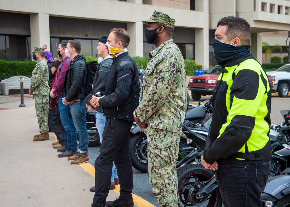 NMRTC San Diego Holds Command Motorcycle Ride
