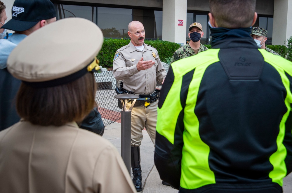 NMRTC San Diego Holds Command Motorcycle Ride