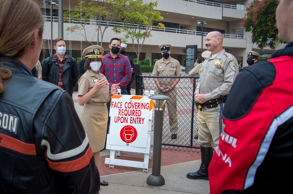 NMRTC San Diego Holds Command Motorcycle Ride