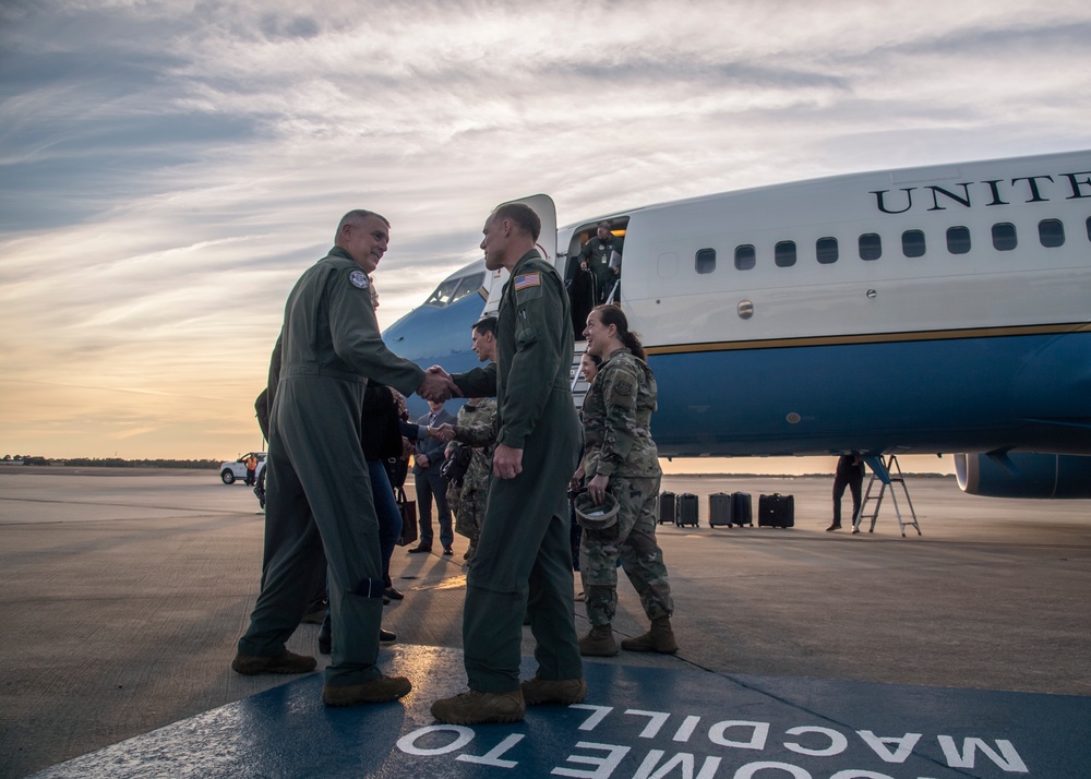 DVIDS Images AMC/CC visits MacDill for 2021 Phoenix Rally [Image 4