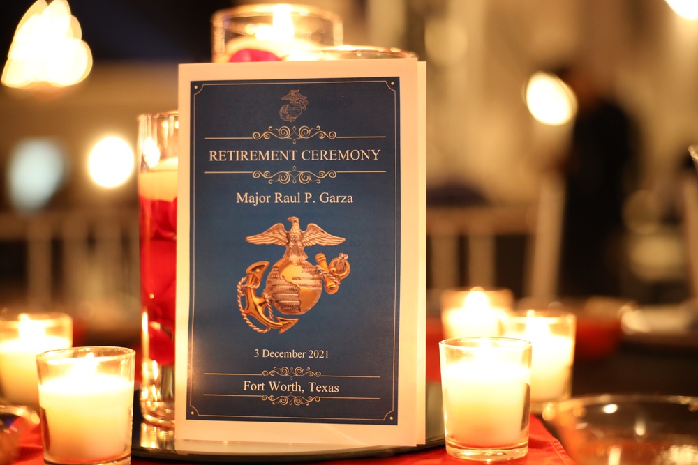 Maj. Raul Garza Retirement Ceremony