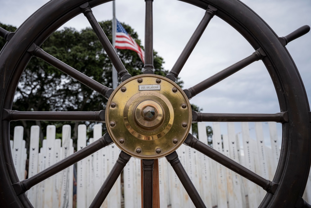 Pearl Harbor Naval Shipyard remembers USS Oklahoma