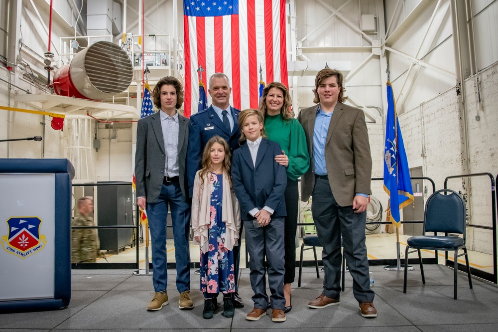 179th Airlift Wing Change of Command