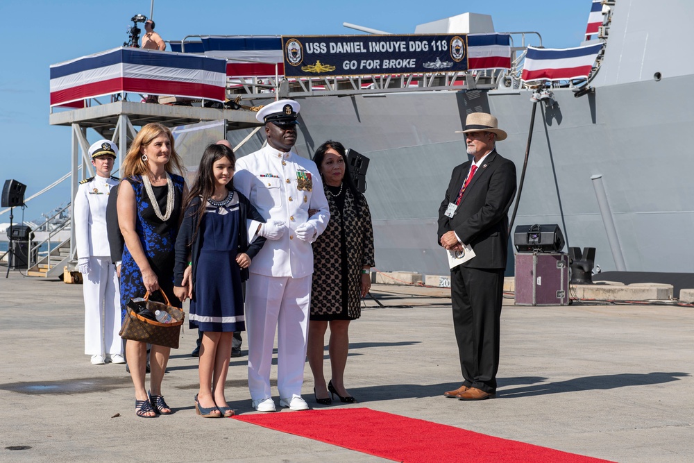 Commissioning of USS Daniel Inouye