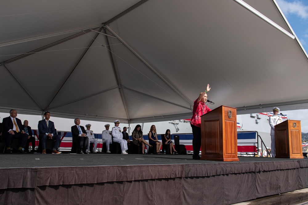 Commissioning of USS Daniel Inouye