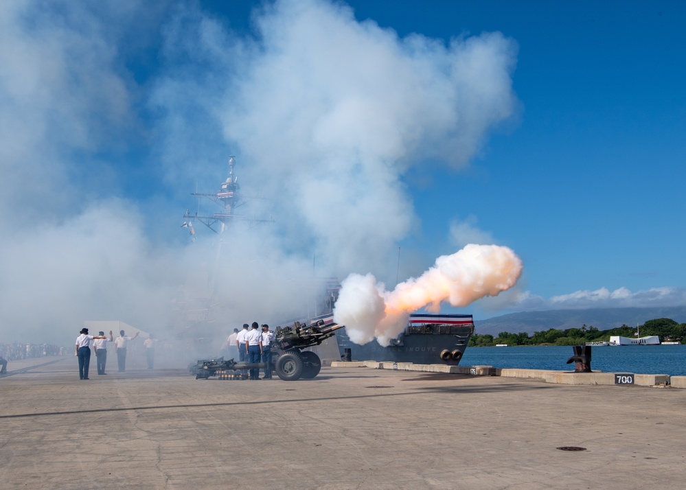 Commissioning of USS Daniel Inouye