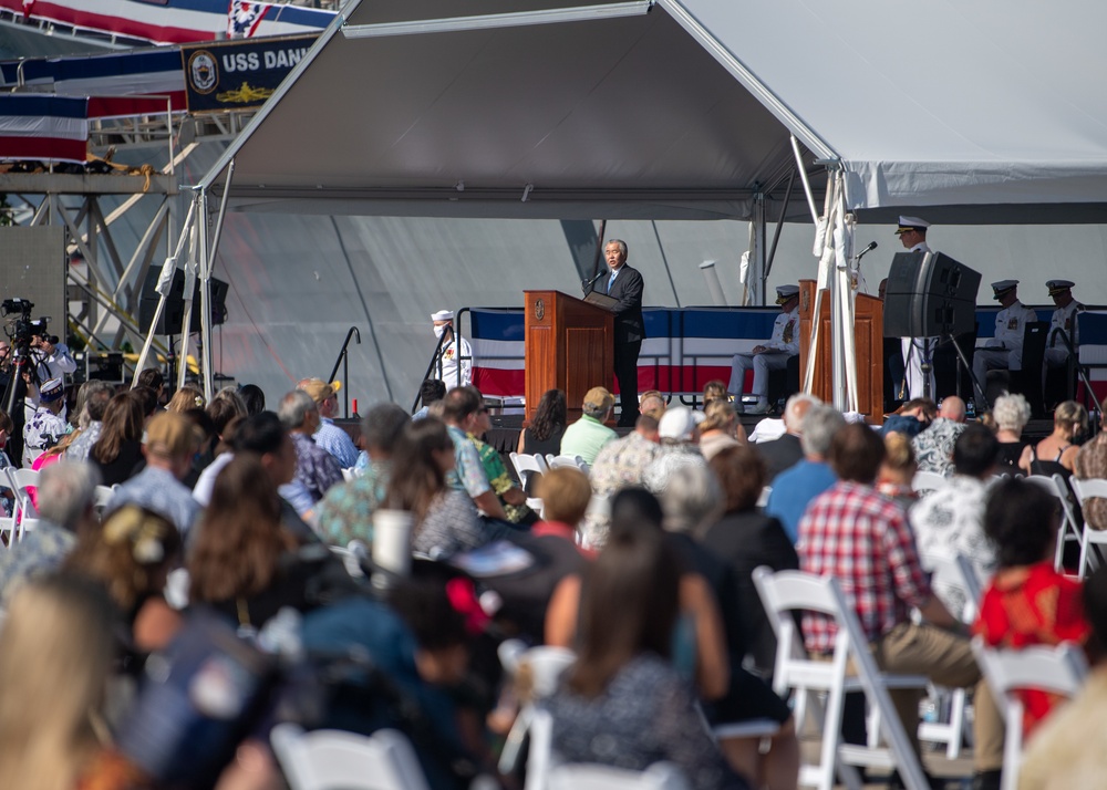 USS Daniel Inouye Commissioning Ceremony