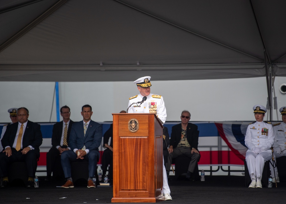 USS Daniel Inouye Commissioning Ceremony