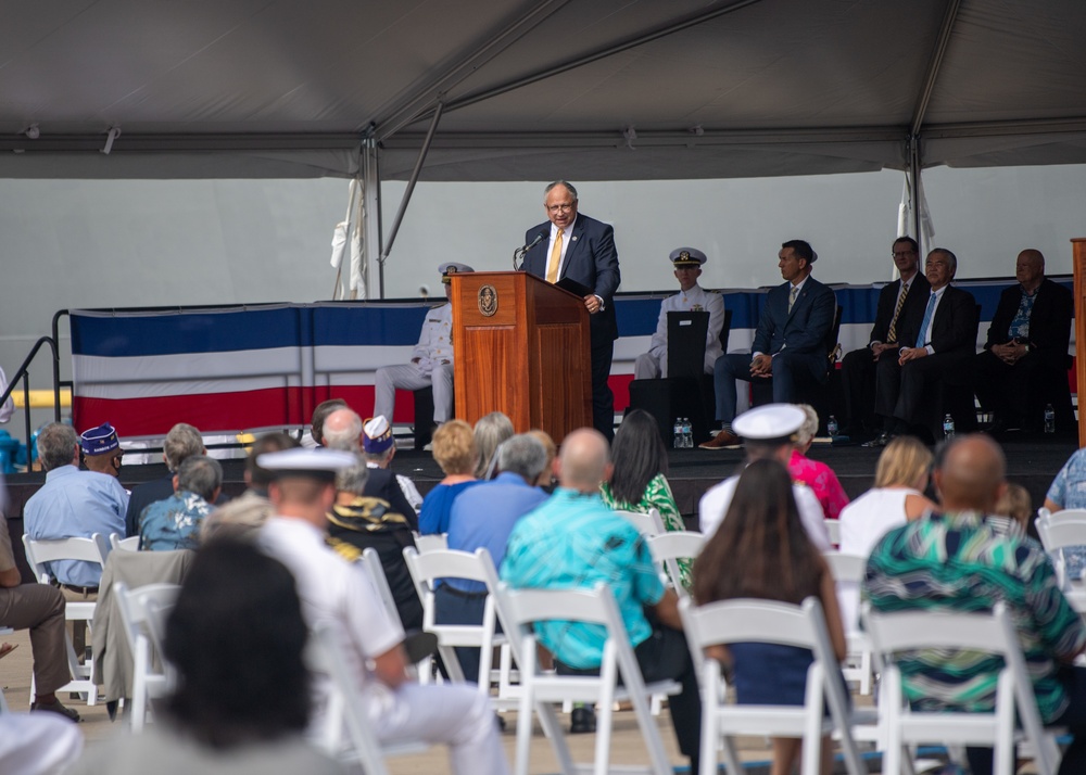 Commissioning of USS Daniel Inouye