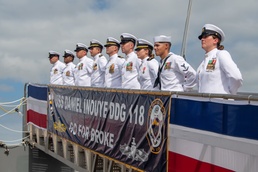 USS Daniel Inouye Commissioning Ceremony