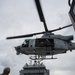 MARINES FAST ROPE ONTO USAV CALABOZA DURING VBSS TRAINING