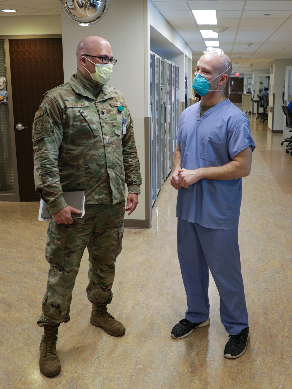 U.S. Air Force Medical Response Team Continues Clinical Operations in St. Cloud, Minnesota