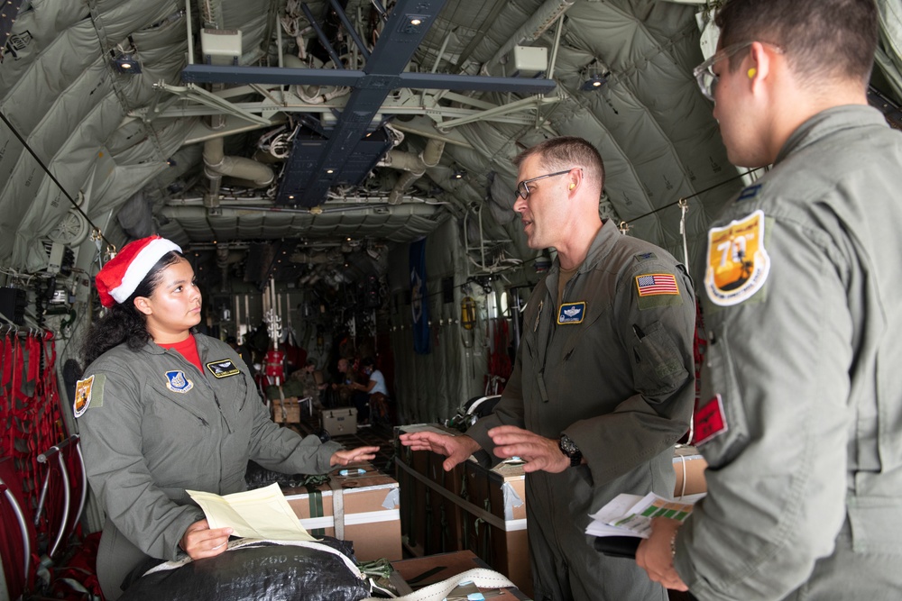 374th Airlift Wing and allies support 70th Anniversary of Operation Christmas Drop