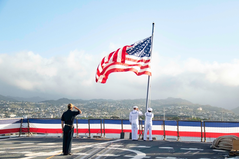 Commissioning of USS Daniel Inouye