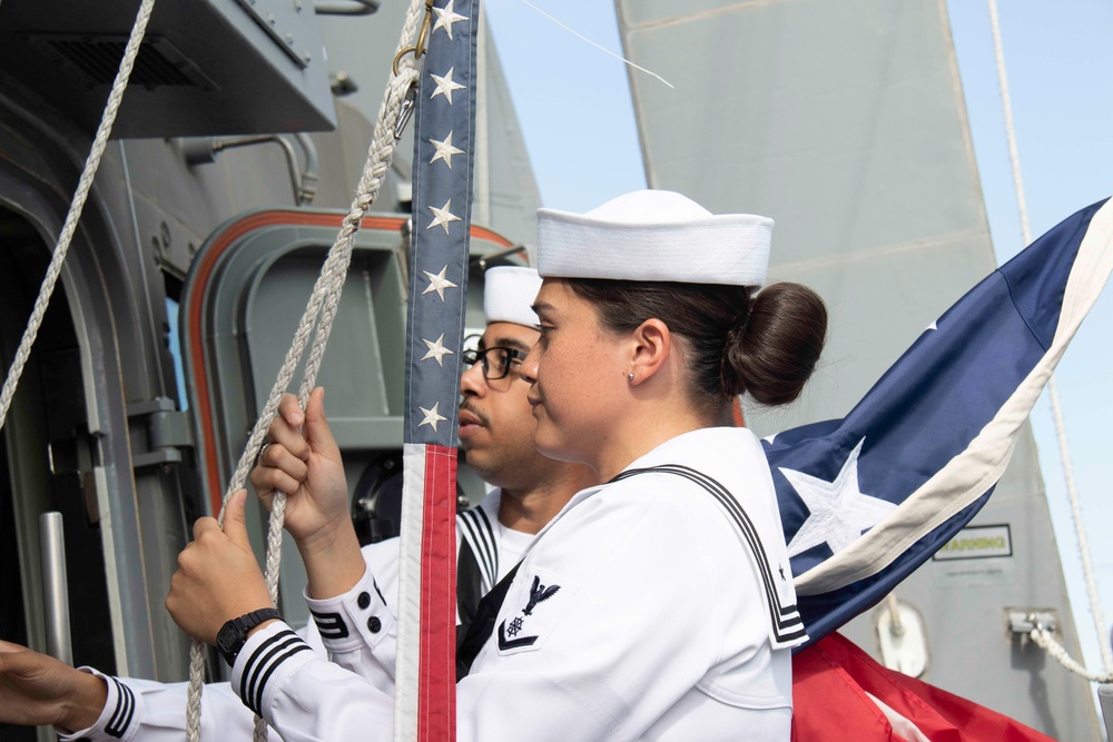 Commissioning of USS Daniel Inouye