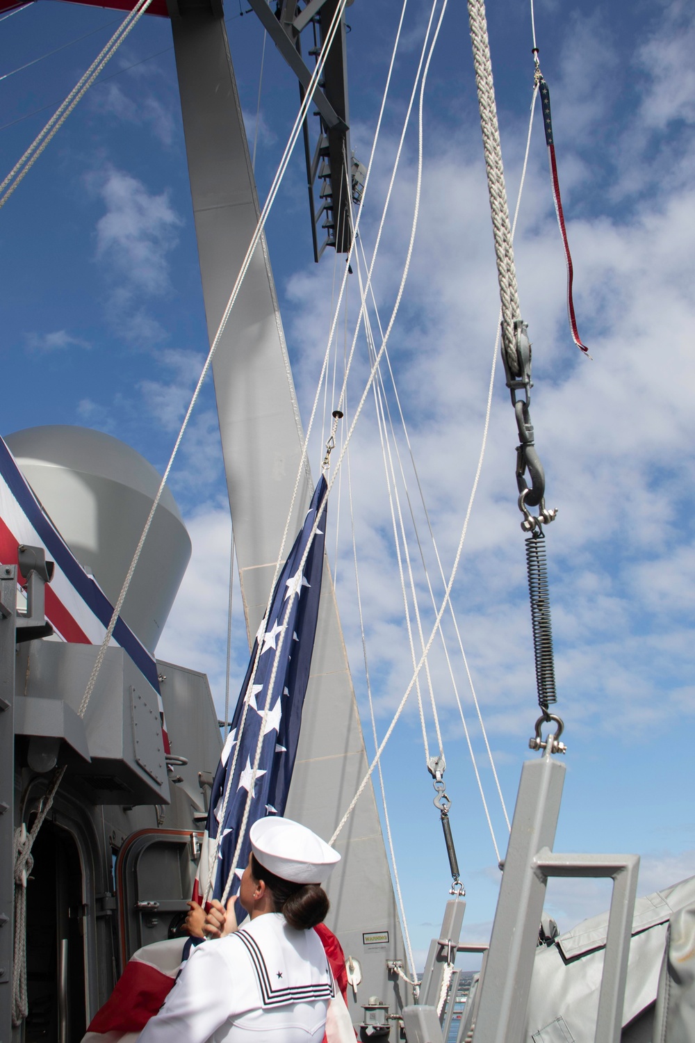 Commissioning of USS Daniel Inouye