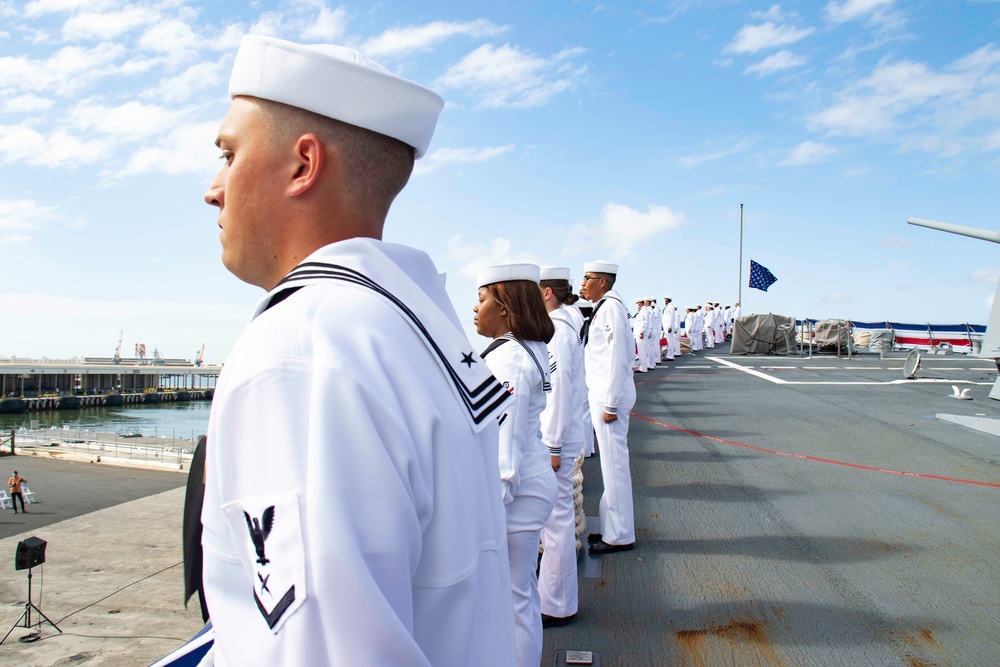 Commissioning of USS Daniel Inouye