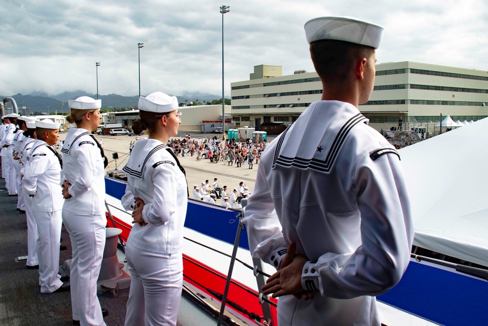 Commissioning of USS Daniel Inouye