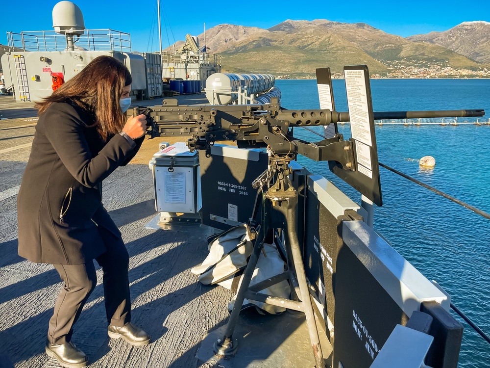 Community-Building Event Aboard USS Mount Whitney