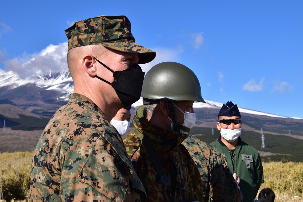 JASDF conducts first fixed wing close air support at Camp Fuji