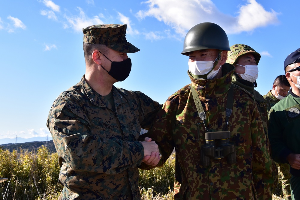 JASDF conducts first fixed wing close air support at Camp Fuji