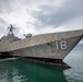 USS Charleston Moored Pier Side In Dili, Timor-Leste