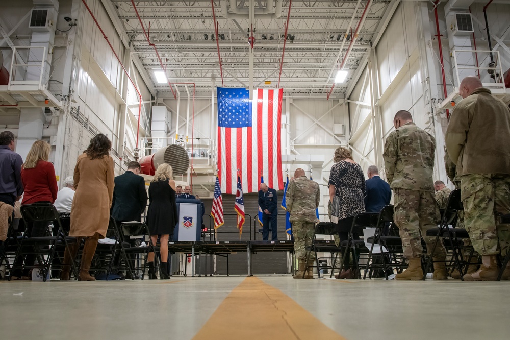 Col. Todd K. Thomas retirement ceremony