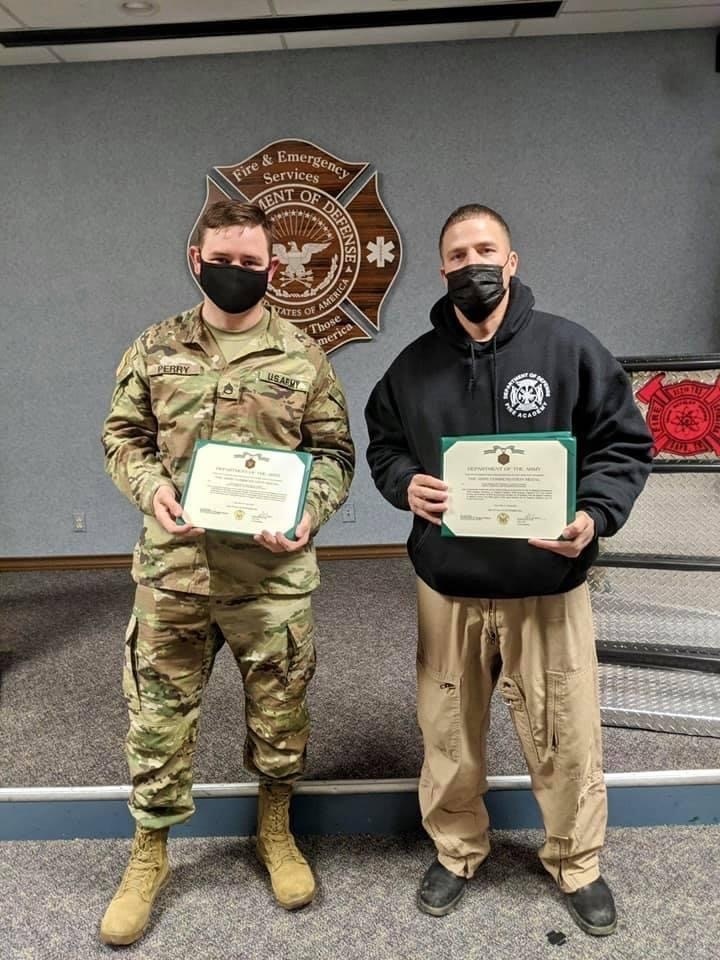 169th EN BN fire instructor rescues victims in car accident