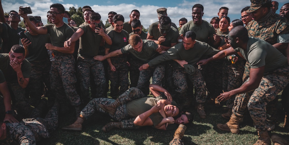 U.S. Marines Participate in Battalion Field Meet