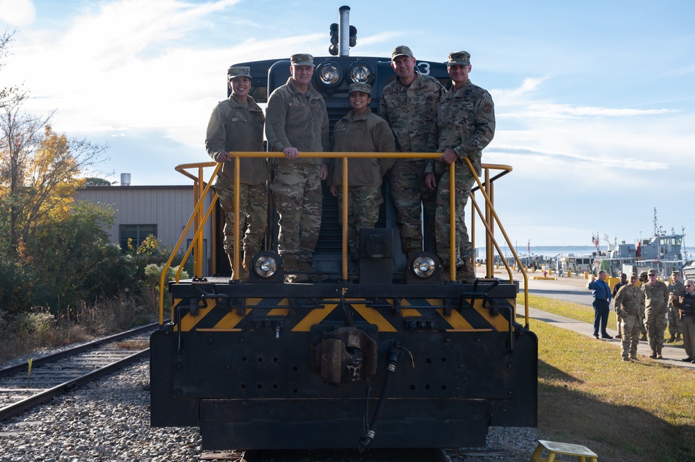 Fifteenth Air Force Commander visits Joint Base Langley-Eustis