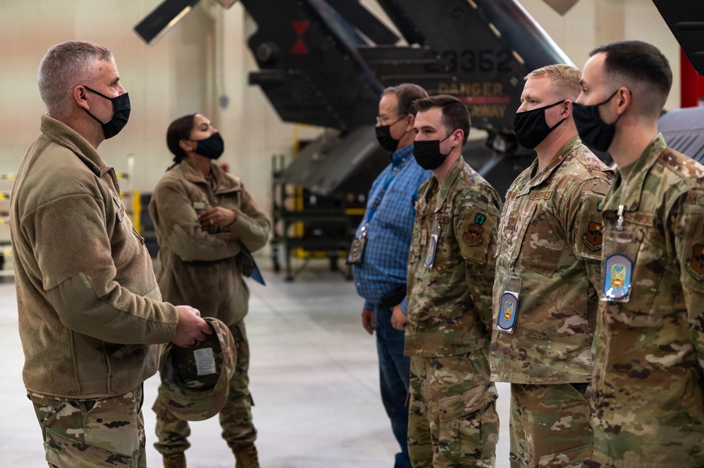 Fifteenth Air Force Commander visits Joint Base Langley-Eustis