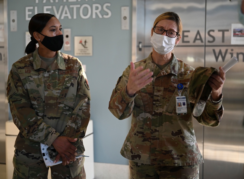 Fifteenth Air Force Commander visits Joint Base Langley-Eustis