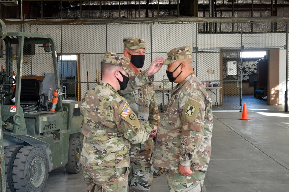 Staff Sgt. Namjin Cho Promotion