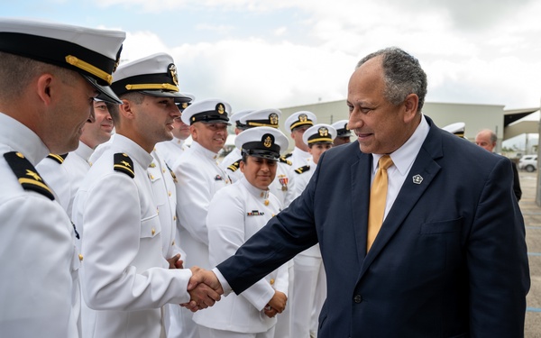 USS Daniel Inouye Commissioning Ceremony