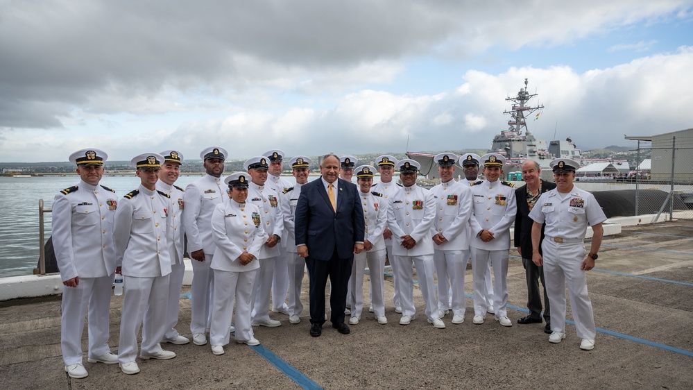 USS Daniel Inouye Commissioning Ceremony