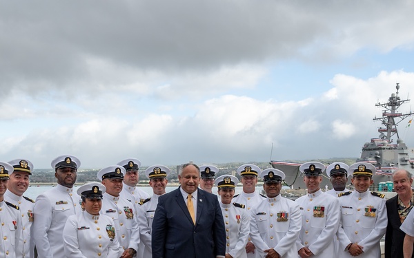 USS Daniel Inouye Commissioning Ceremony
