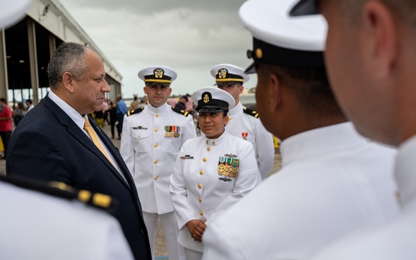 USS Daniel Inouye Commissioning Ceremony