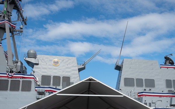 USS Daniel Inouye Commissioning Ceremony