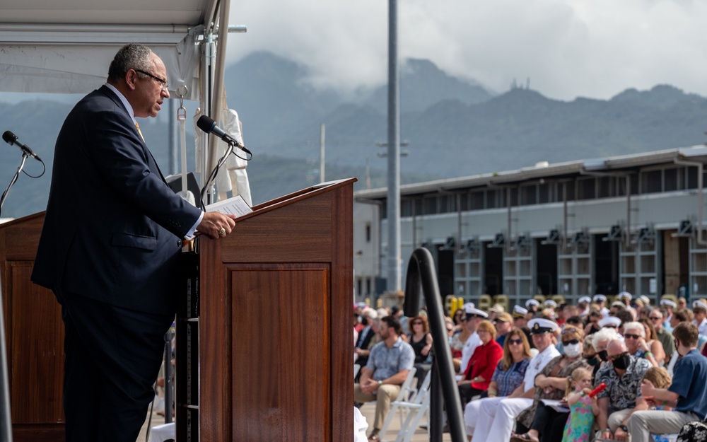 USS Daniel Inouye Commissioning Ceremony