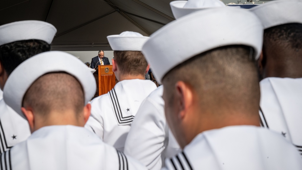 USS Daniel Inouye Commissioning Ceremony