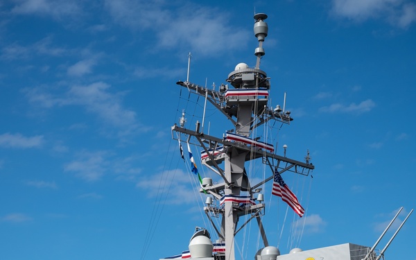 USS Daniel Inouye Commissioning Ceremony