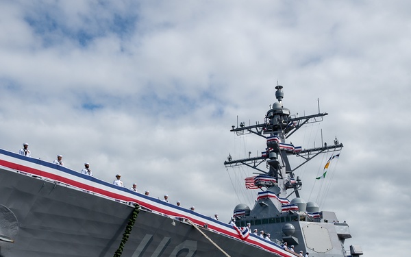 USS Daniel Inouye Commissioning Ceremony