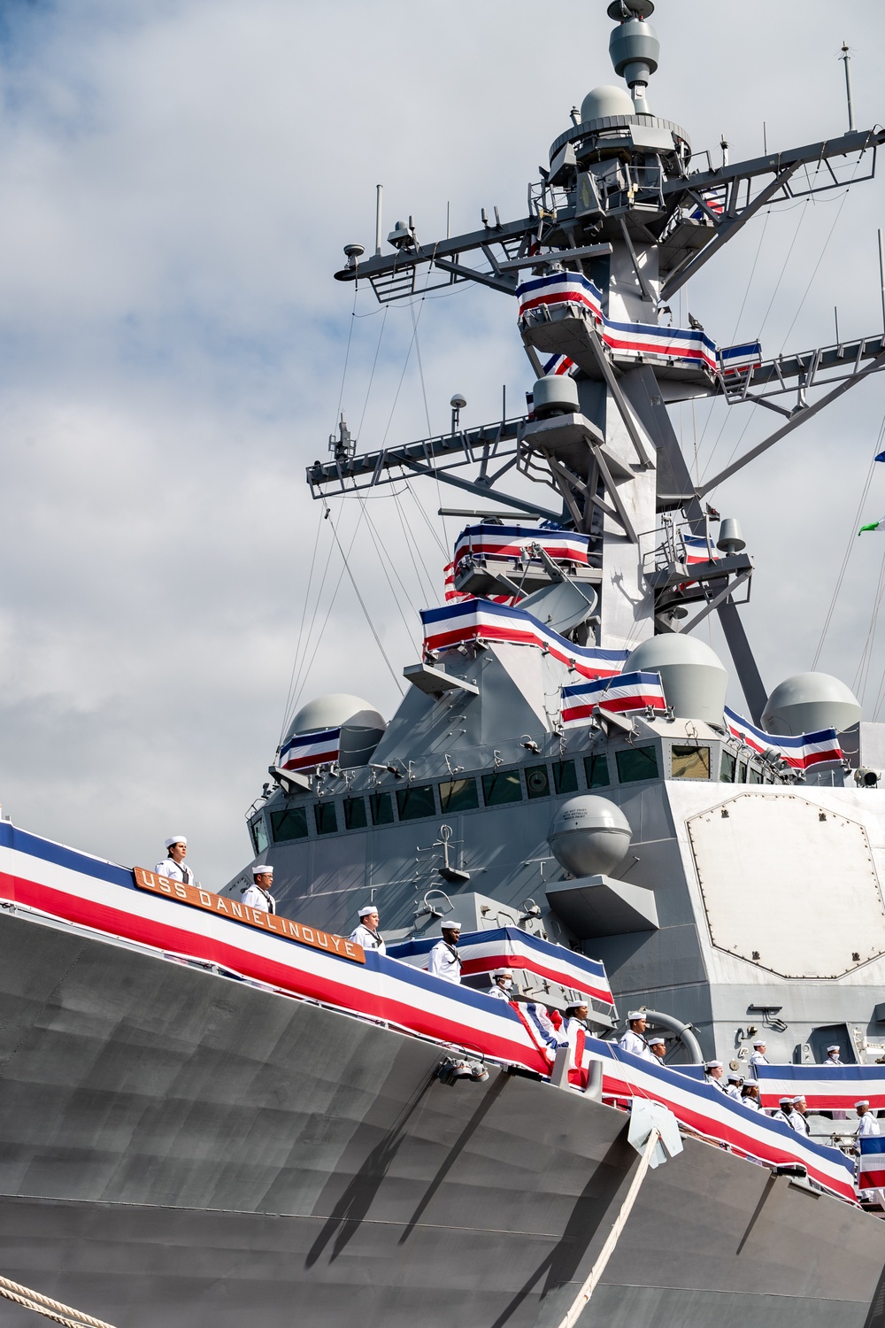 USS Daniel Inouye Commissioning Ceremony